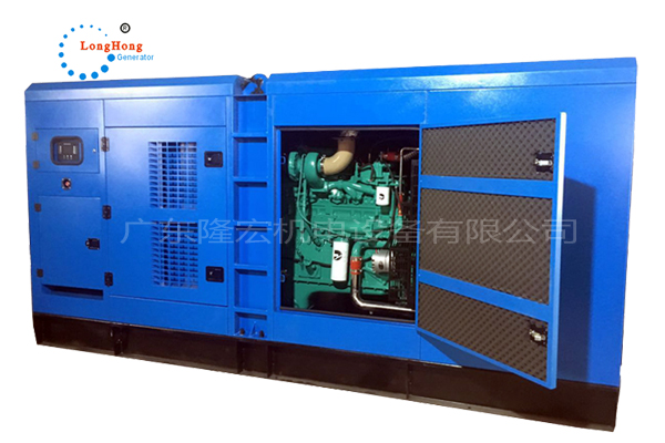 300KW千瓦康明斯低噪音柴油發電機組 375KVA NTA855-G4